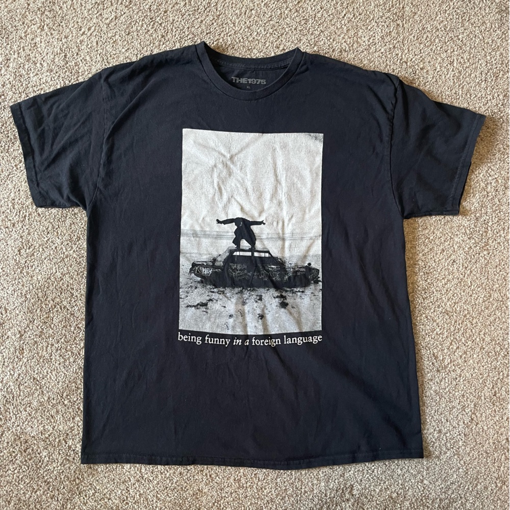 The 1975 Being Funny in a Foreign Language t-shirt - Size XL - In good condition